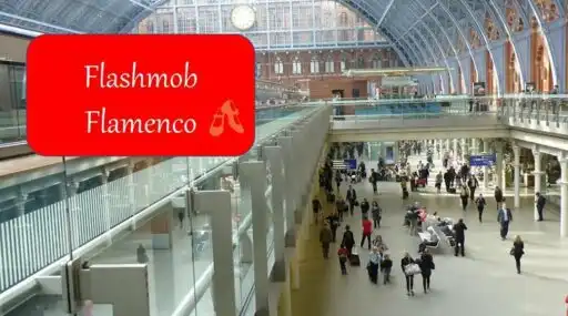 Flashmob flamenco en Londres