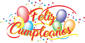 Happy Birthday! in spanish ¡Feliz cumpleaños!