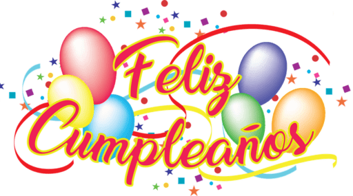 Happy Birthday! in spanish ¡Feliz cumpleaños!