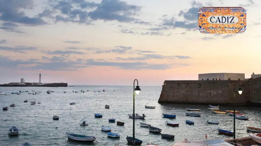 Barcas en Cádiz