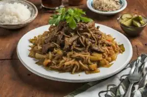 Receta de Vaca Frita: una sabrosa sinfonía del crisol culinario cubano