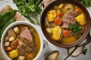 Receta de sancocho: una abundante sinfonía de sabores de la cocina dominicana