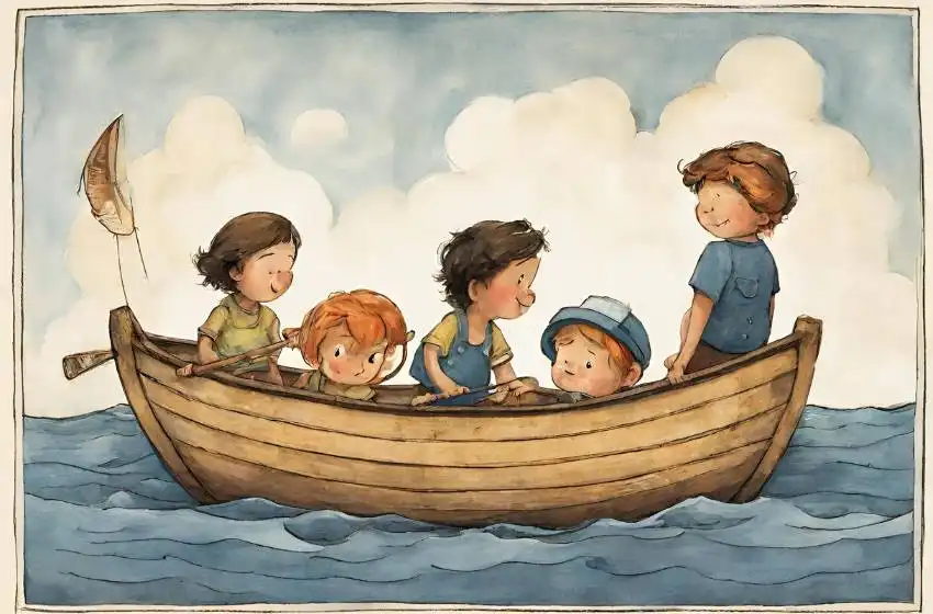 Rema, rema, rema tu barca