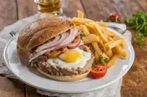 Receta de Chivito Uruguayo